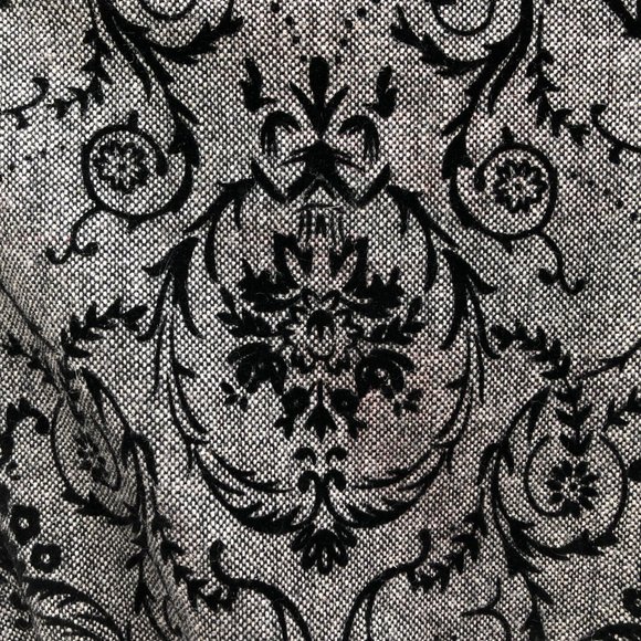 XOXO True Vintage Goth Victorian TopCoat Velvet Damask Y2K - Picture 12 of 14
